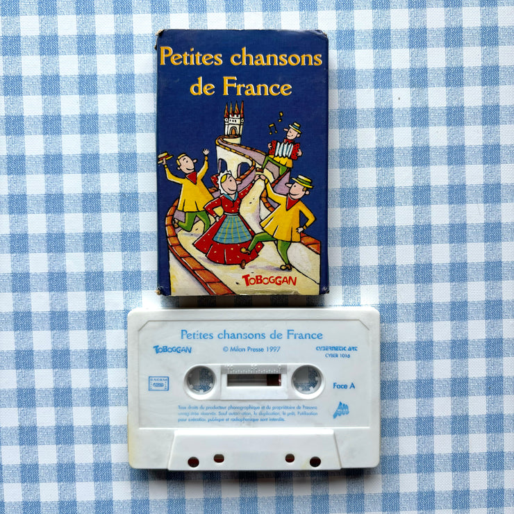 Cassette audio petites chansons de France