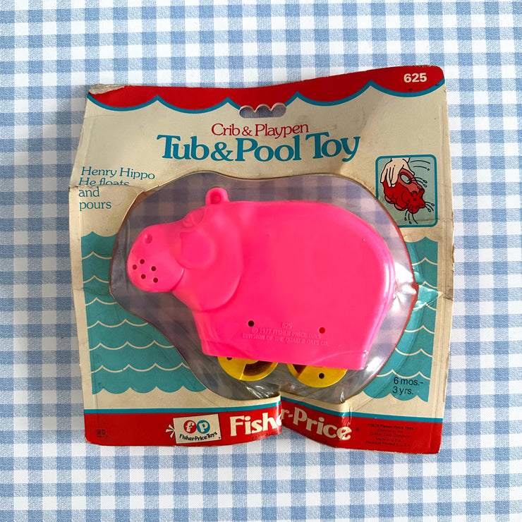 Jouet de bain Hippopotame Fisher Price neuf