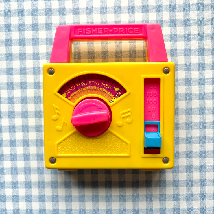 Boîte à musique Fisher Price