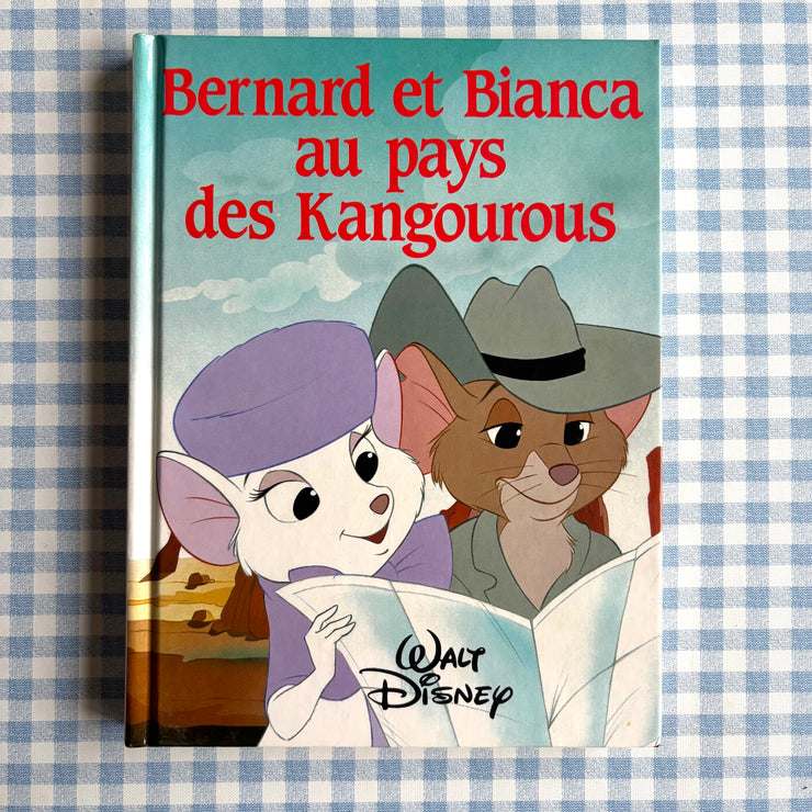 Livre Bernard et Bianca au pays des kangourous