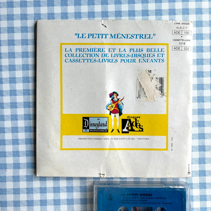 Livre cassette La petite sirène