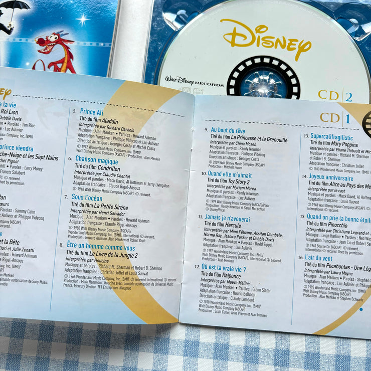 CD Walt Disney Les 50 plus belles chansons