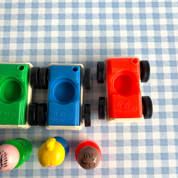 Lot de 4 voitures Fisher Price