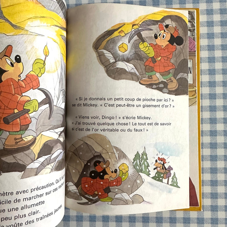 Livre Mickey et Dingo chercheurs d’or