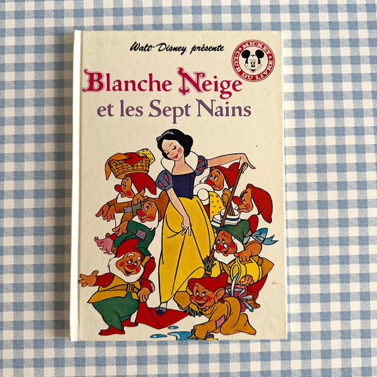 Livre Blanche neige et les 7 nains