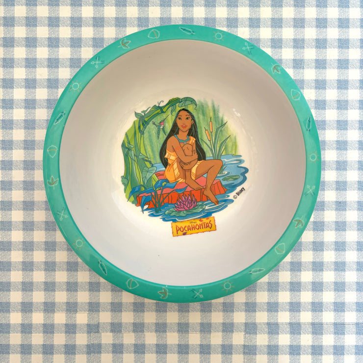 Assiette bol Pocahontas