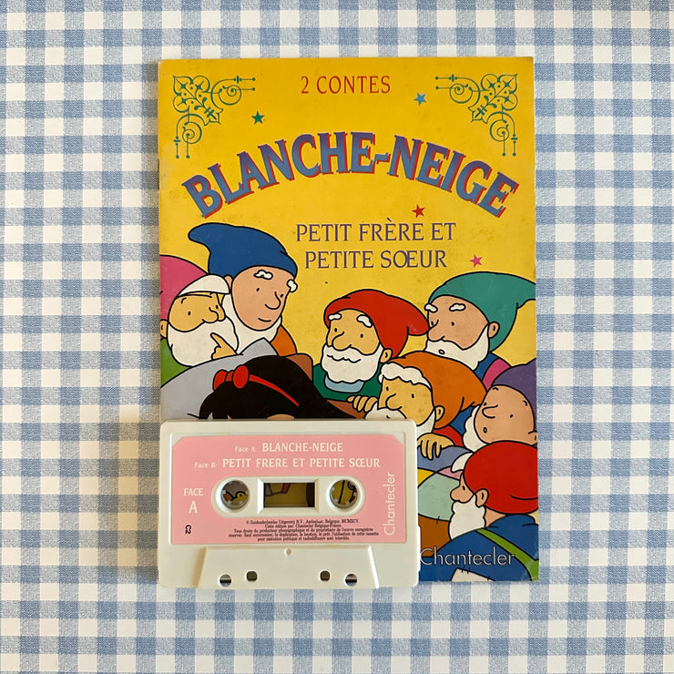 Livre cassette Blanche neige