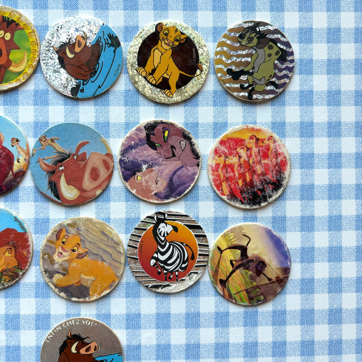 Lot Pogs Roi lion