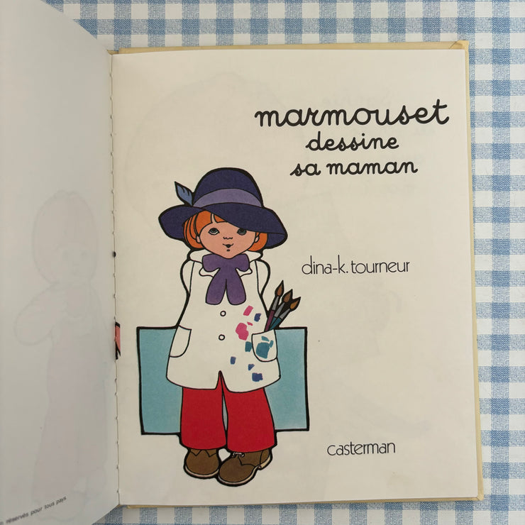 Livre Marmouset dessine sa maman