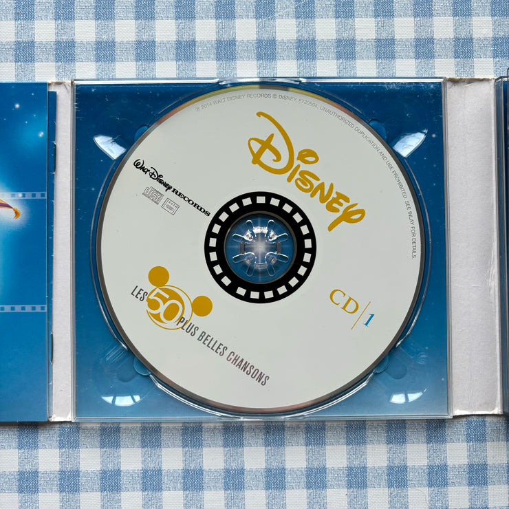 CD Walt Disney Les 50 plus belles chansons