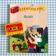 Livre cassette Heidi