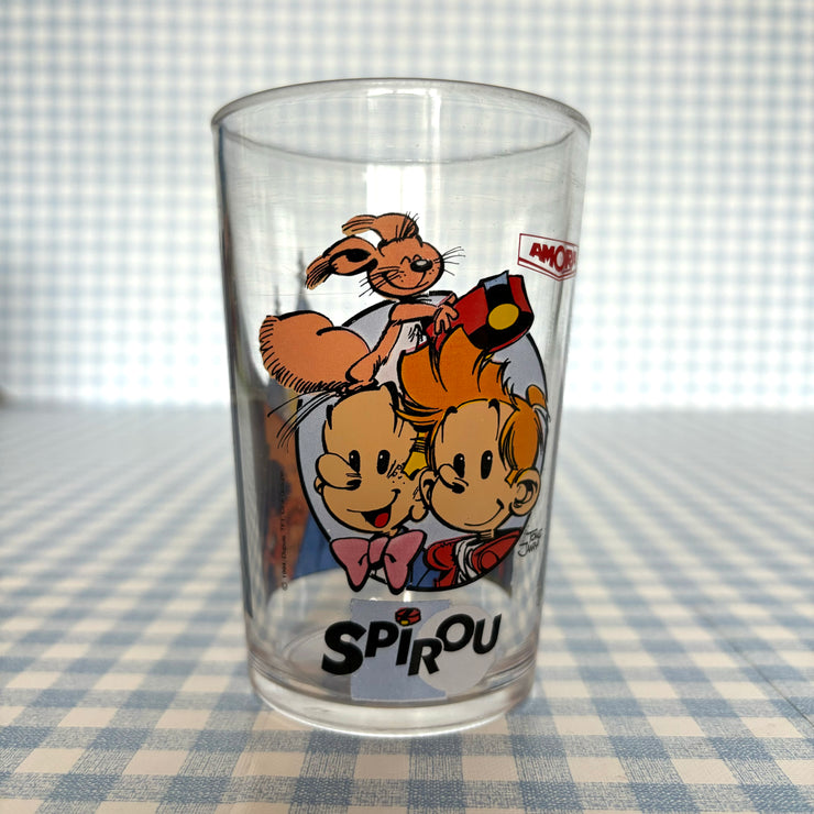 Verre Spirou et Fantasio