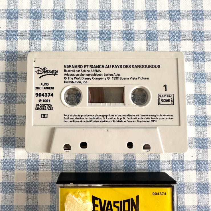 Cassette audio Bernard et Bianca