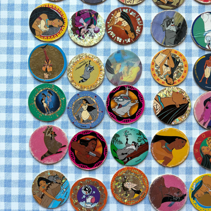 Lot n° 1 pogs Pocahontas