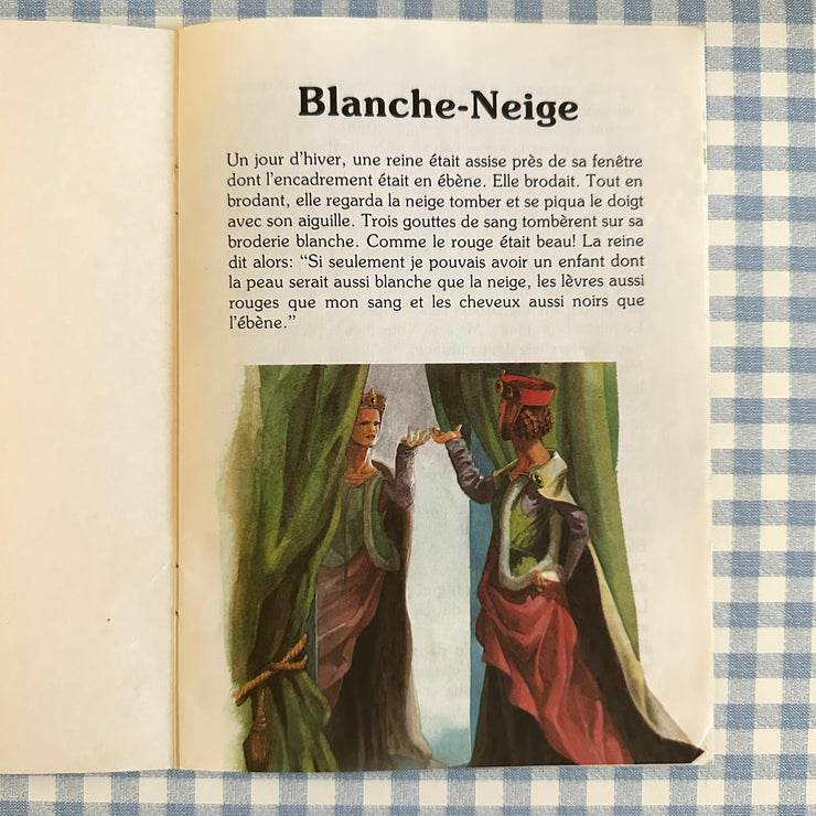 Livre cassette Blanche neige