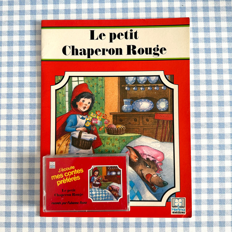 Livre cassette Le petit chaperon rouge