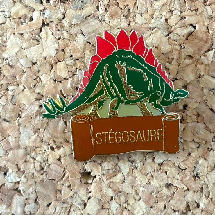 Pins dinosaure stégosaure