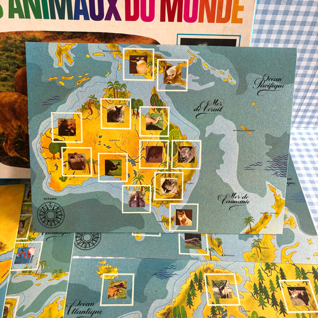 Jeu les animaux du monde