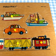 Puzzle véhicules Fisher Price