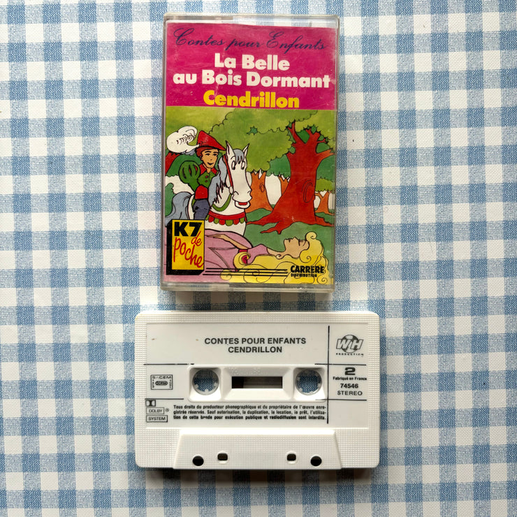 Cassette La Belle au bois dormant - cendrillon