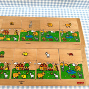 Lot de 2 puzzles - histoires a créer