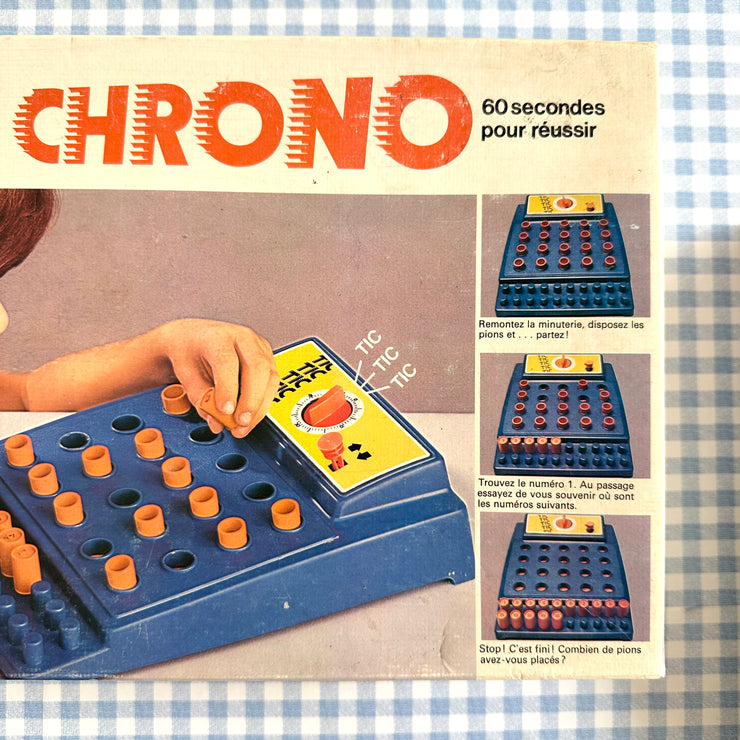 Jeu MB Top Chrono 1977