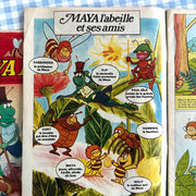 Lot de deux magazines Maya l’abeille