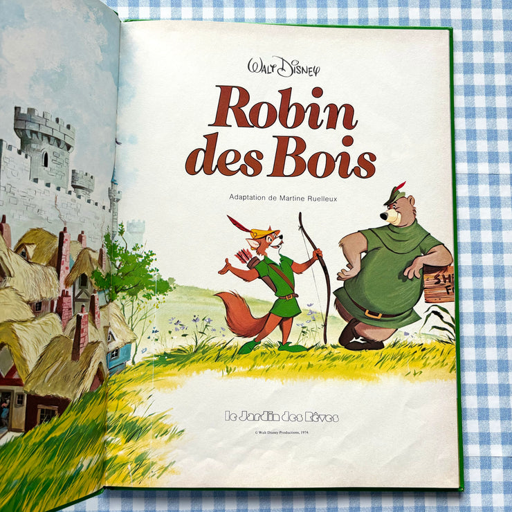 Livre Robin des bois