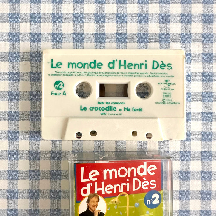 Cassette Le monde d’Henri Dès