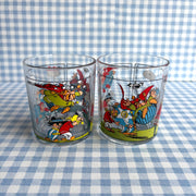 Lot 2 verres Astérix