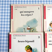 Collection Ma bibliothèque illustrée rouge