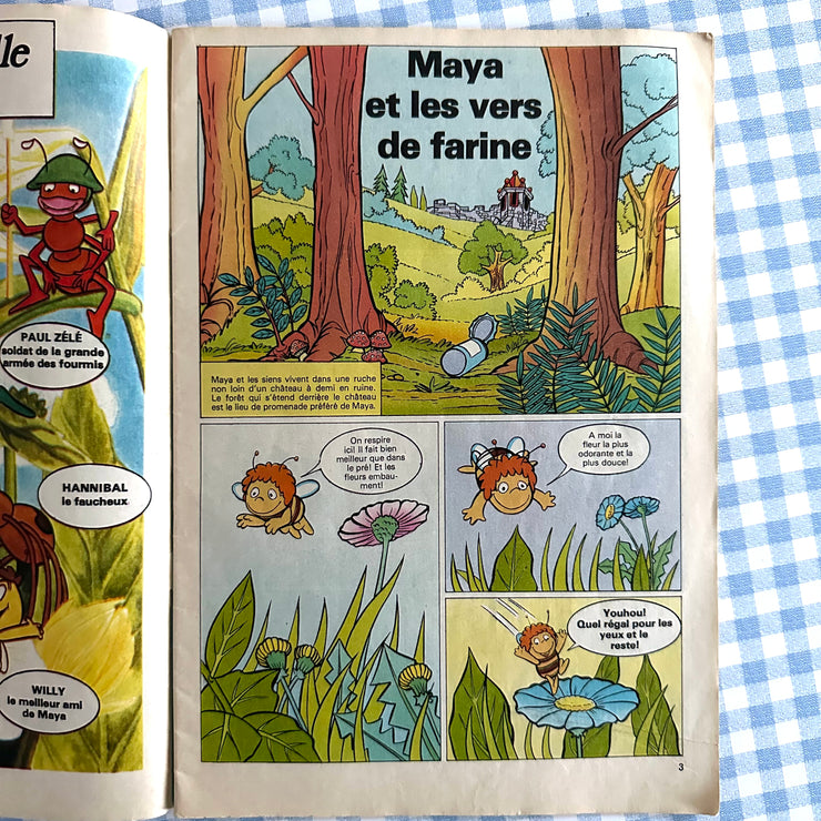 Lot de deux magazines Maya l’abeille