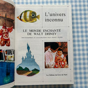 Livre l’univers inconnu Monde enchanté Walt Disney