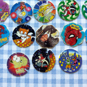 Lot Pogs plastiques