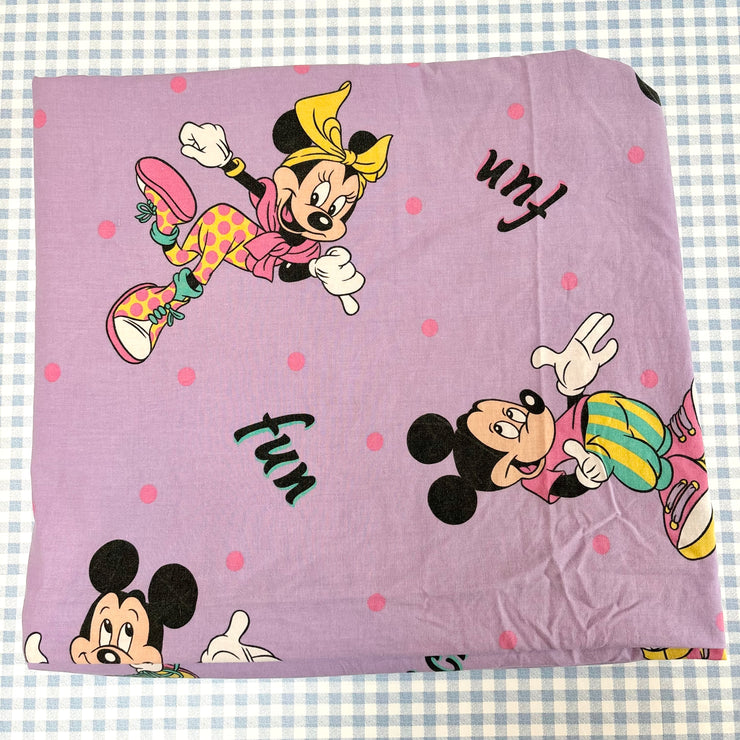 Drap plat Mickey Minnie