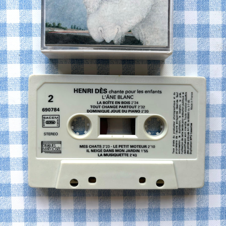 Cassette Audio Henri Dès