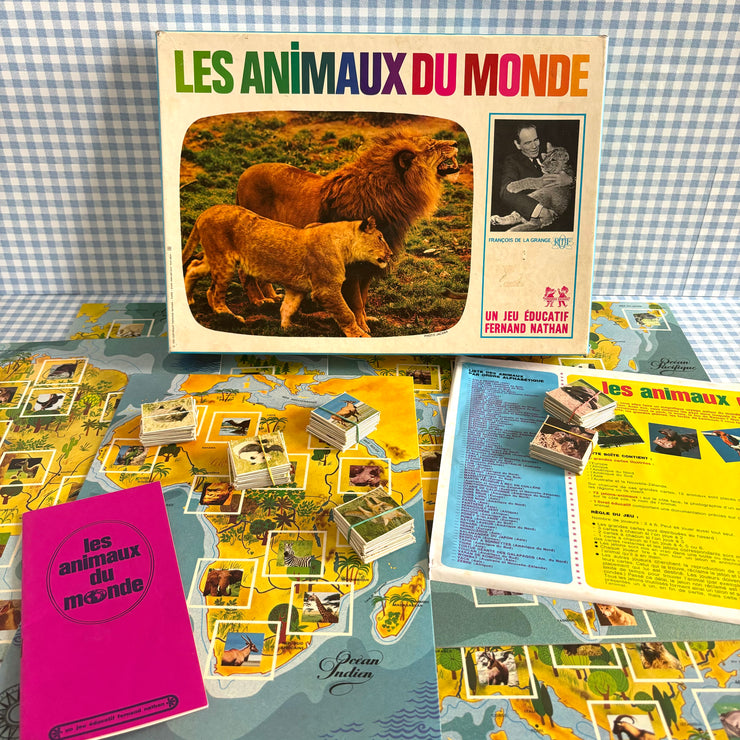 Jeu les animaux du monde