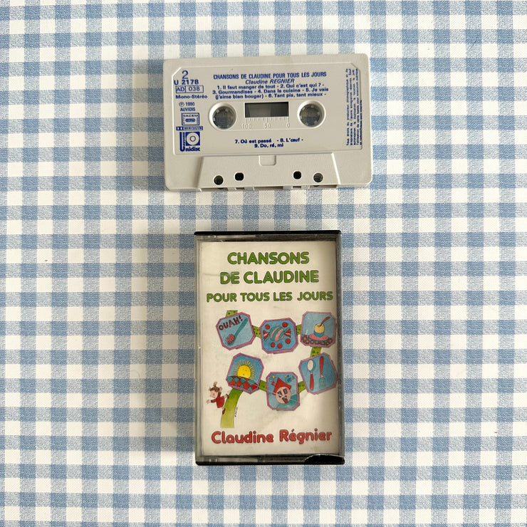 Cassette Chansons de Claudine