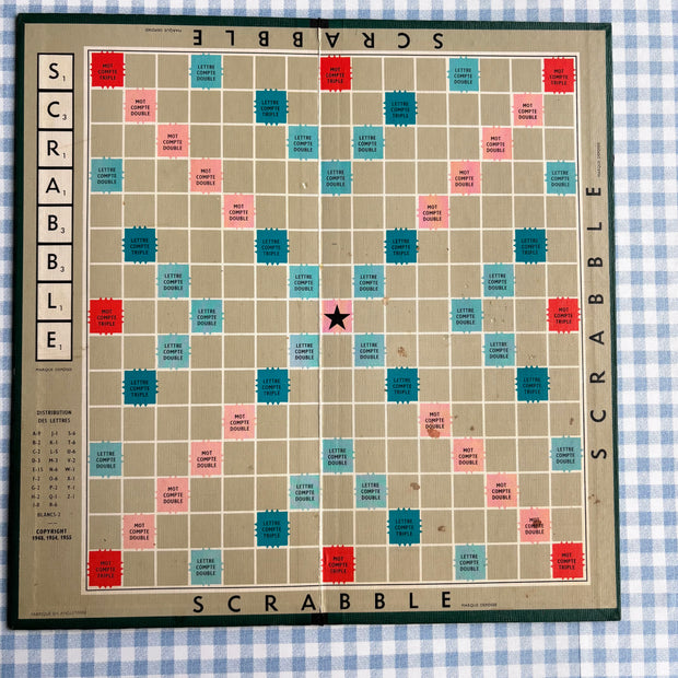 Jeu Scrabble complet