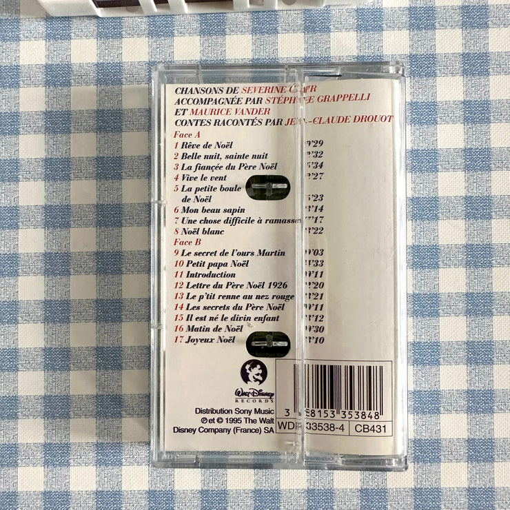 Cassette contes et chansons Noel