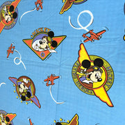 Coupon drap plat Mickey Aviateur