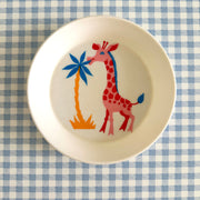 Assiette girafe