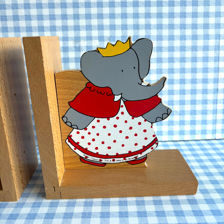 Serres livres Babar vintage