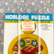 Horloge puzzle Clairbois