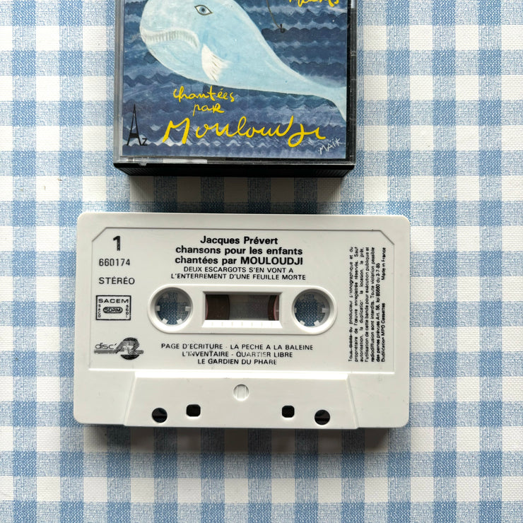 Cassette audio Jacques prevert