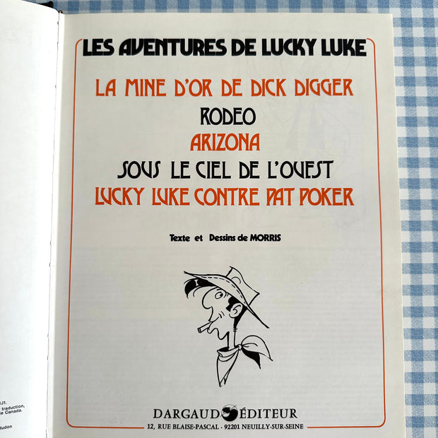 Livre Lucky Luke - 5 tomes en 1