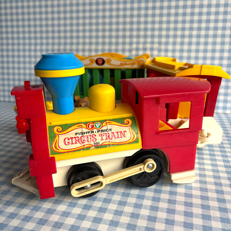 Train Zoo cirque Fisher Price