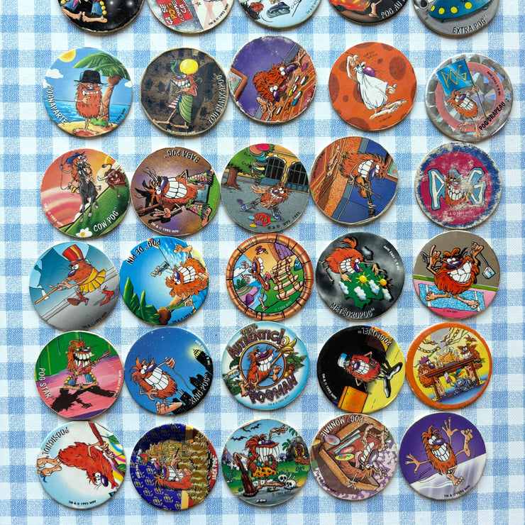 Lot pogs Pogman N°1