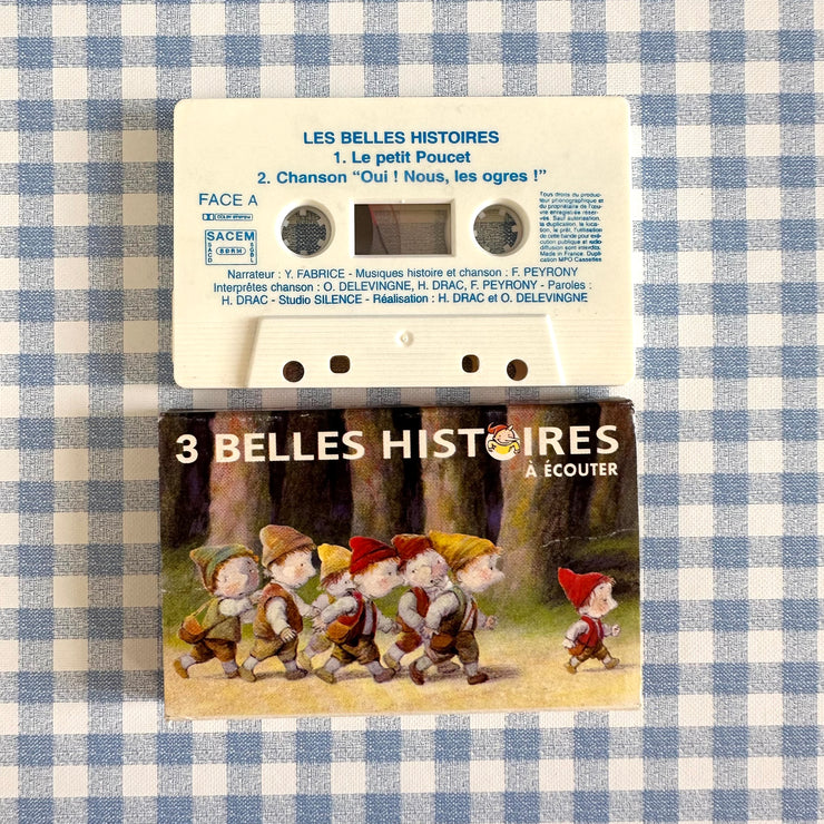 Cassette audio 3 belles histoires