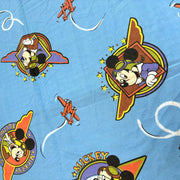 Coupon drap plat Mickey Aviateur